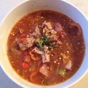 spanish chicken stew